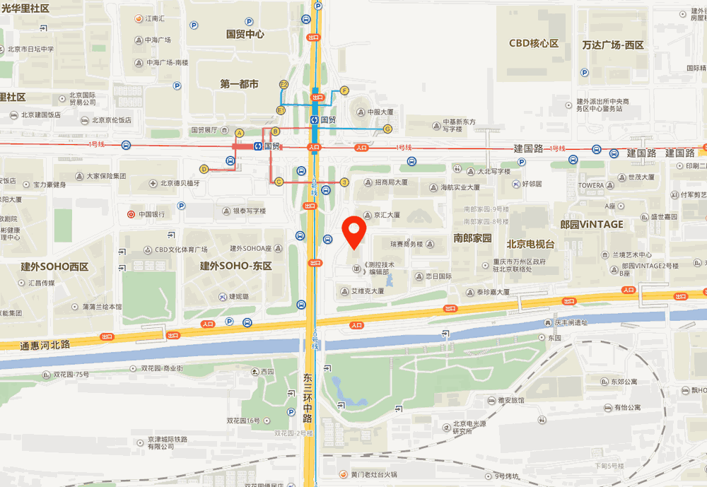 北京万科大都会位置地图